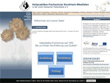 Tablet Screenshot of hp-fachschule.de